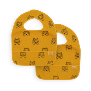 JOLLEIN® Nepremočljiv slinček, Mouw tiger mustard