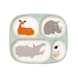 MAISON PETIT JOUR® 4-predelni krožnik La savane