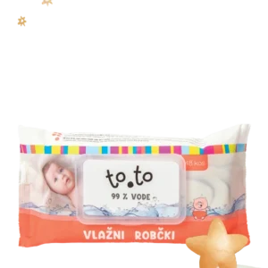 TOSAMA® to to vlažni robčki z 99 % vode, 48 kos