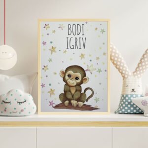 Slika za otroško sobico BODI IGRIV