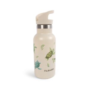 FILIBABBA® Steklenica za vodo iz nerjavečega jekla, First Swim