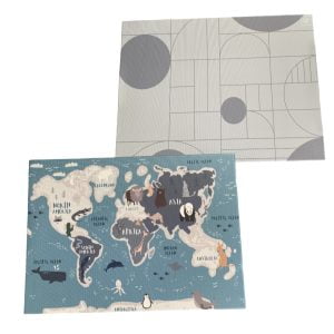 Lizy Kids® Igralna podloga Worldmap