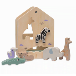 Jollein® Leseni sortirnik oblik Jungle Jambo