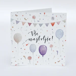 Minimellows Čestitka za rojstni dan