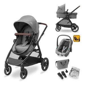 Maxi Cosi voziček 3v1 Zelia S grey