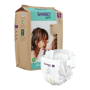 Bambo Nature velikost 5 (12-18 kg), 22 kom