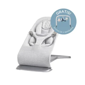 Ergobaby® Evolve ležalnik 3v1 Light Grey