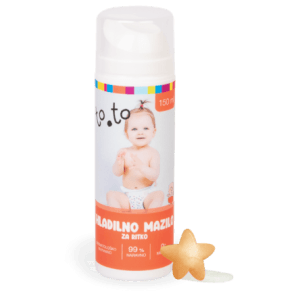 TOSAMA® to.to naravno hladilno mazilo za ritko, 150 ml