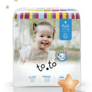 to.to otroške plenice XL (15 + kg) 23 kos