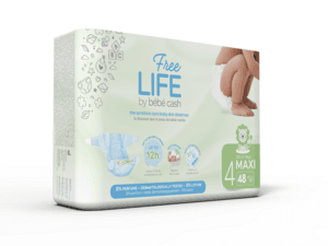 Otroške pleničke Freelife maxi 7-14 kg, 48 kos