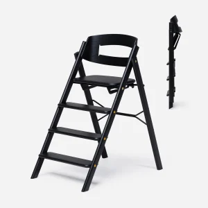 KAOS KLAPP® lesen stolček za hranjenje Hrast Black