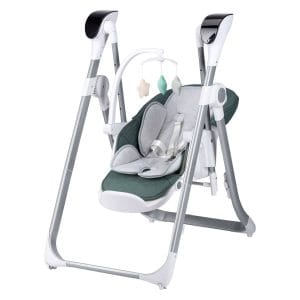 FreeON stol za hranjenje 2v1 Oli Deluxe pistacija