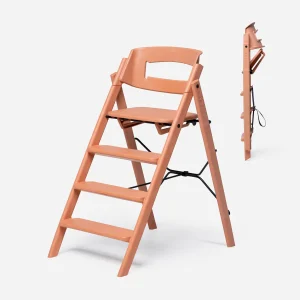 KAOS KLAPP® lesen stolček za hranjenje iz reciklirane plastike Terracotta Pink