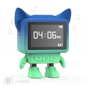 MOB Multifunkcijska otroška ura Dancing Clock - Blue