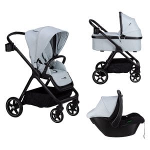FreeON voziček 4v1 Nube light grey