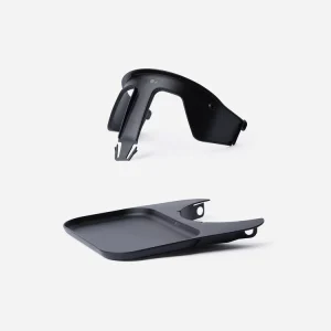 KAOS KLAPP® Set varovalo in pladenj, Charcoal Black